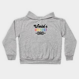 World's Okayest Dad Kids Hoodie